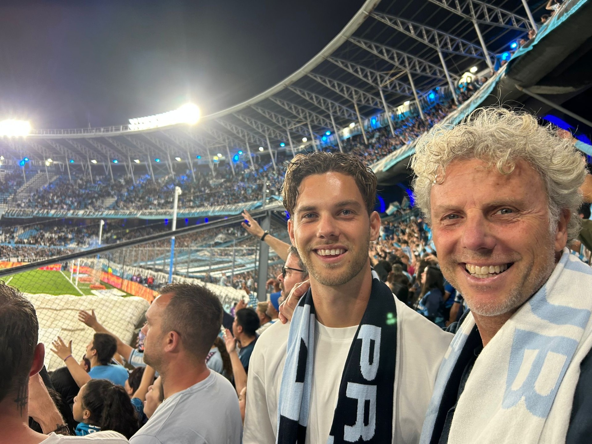 Sfeer bij Racing Club in Buenos Aires